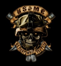 USMC We Fight What You Fear T-shirt USMC We Fight What You Fear T-shirt