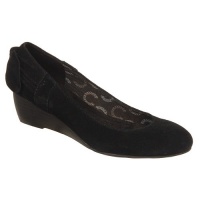 Dr. Scholl's Women's Mina Wedge Pump,Black,7 W US Dr. Scholl's Women's Mina Wedge Pump,Black,7 W US