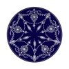 Lenox Marchesa Couture Accent Plate, Empire Pearl Indigo