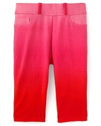 Flowers By Zoe Girls' Five Pocket Capri Pants - Sizes 4-6X Flowers By Zoe Girls' Five Pocket Capri Pants - Sizes 4-6X