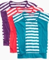 Color her cute. She can pick out the perfect piece to complement her casual summer style with these braided dolman-sleeve tops from Epic Threads.