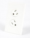 360 Electrical 36010-W Rotating Duplex Outlet, White