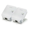 ZyXEL PLA4205kit HomePlug AV 500 Mbps Powerline Wall-plug Adapter (Starter Kit - 2 units)