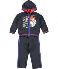 Guess 81 2-Piece Sweatsuit (Sizes 12M - 24M) - navy, 18 months Guess 81 2-Piece Sweatsuit (Sizes 12M - 24M) - navy, 18 months