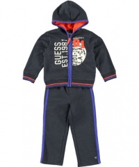 Guess 81 2-Piece Sweatsuit (Sizes 12M - 24M) - navy, 18 months