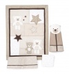 Carter's 4 Piece Crib Bedding Set, Baby Bear