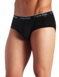 ck one Men's Cotton Stretch Brief, Black, Medium