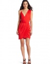 Rebecca Minkoff Women's Dehlia Draped Dress, Clambake, 0