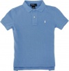 Polo Ralph Lauren Toddler Boy's Classic Cotton Polo (4/4T, Light Blue)