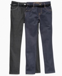 Sway and swing. These stretchy skinny jeans are easy to pull out of the closet and pull on, giving her the ability to add quick, cute cool. Sway and swing. These stretchy skinny jeans are easy to pull out of the closet and pull on, giving her the ability to add quick, cute cool.