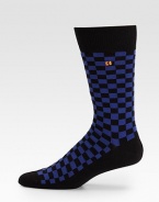 Refresh your wardrobe collection with these brightly colored, printed socks with signature logo detail.Mid-calf height70% cotton/28% polyamide/2% elastaneMachine washImported