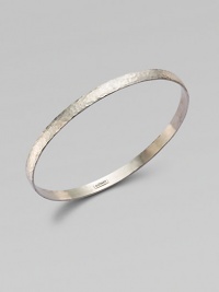 From the Midnight Collection. A minimalist yet impactful design of hammered sterling silver.Sterling silver Width, about ¾ Imported From the Midnight Collection. A minimalist yet impactful design of hammered sterling silver.Sterling silver Width, about ¾ Imported
