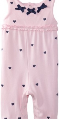 Hartstrings Baby-Girls Newborn Sleeveless Cotton Knit Overall, Taffy Pink, 3-6 Months Hartstrings Baby-Girls Newborn Sleeveless Cotton Knit Overall, Taffy Pink, 3-6 Months