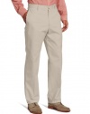 IZOD Men's American Chino Flat-Front Metrix-Fit Pant