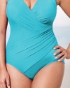 Miraclesuit Women's Solid Oceanus Swimsuit Aquamarine