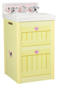 Hasbro Dream Town Rose Petal Cottage: Rose Petal Sink Hasbro Dream Town Rose Petal Cottage: Rose Petal Sink
