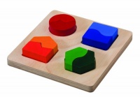 Plan Toys Preschool Series Shape Matching Board Plan Toys Preschool Series Shape Matching Board