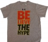 Under Armour Boy's UA Believe The Hype Shirt Gray-Medium