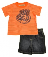 Kids Headquarters Baby-Boys Newborn Glove Short Set Kids Headquarters Baby-Boys Newborn Glove Short Set