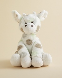 An adorable giraffe doll adorned with playful dots. An adorable giraffe doll adorned with playful dots.