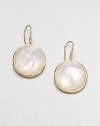 From the Lollipop Collection. Lustrous drops of creamy mother-of-pearl set in 18k gold.Mother-of-pearl18k yellow goldDiameter, about 1.4Ear wireImported