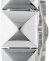 Vince Camuto Women's VC/5059SVSV Silver-Tone  Pyramid Bracelet Covered Watch