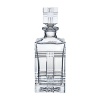 Classic preppy gets an elevated look with this striking crystal decanter from Lauren Ralph Lauren. Detailed with a wide rectangular barrel, sweeping neck and graceful turned-out lip, it's hand cut in a handsome Glen plaid pattern.