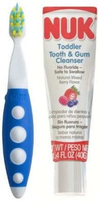 NUK Toddler Tooth and Gum Cleanser, 1.4 Ounce NUK Toddler Tooth and Gum Cleanser, 1.4 Ounce