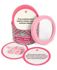 Don't let your party be a snore! Break out this game of funny questions – it will knock their bunny slippers off. Don't let your party be a snore! Break out this game of funny questions – it will knock their bunny slippers off.