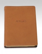 Smyth sewn and bound in a soft calfskin cover, this atlas guide provides extensive details on all continents, regions and major cities from around the world. U.S.
