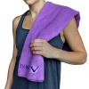 Aurorae's Sport/Yoga Towel. Eco Safe, Hygienic, Super Absorbent Multi-purpose Lush Micro-fiber material. Provides Slip Free Surface. Measures 30 x 20
