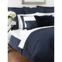 Lauren by Ralph Lauren Suite Glen Plaid Navy Queen Flat Sheet - White Plaid Lauren by Ralph Lauren Suite Glen Plaid Navy Queen Flat Sheet - White Plaid