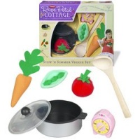 Playskool Rose Petal Cottage Stew & Simmer Veggie Set Playskool Rose Petal Cottage Stew & Simmer Veggie Set