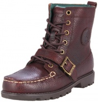 Polo By Ralph Lauren Ranger HI II Boot (Little Kid/Big Kid),Chocolate Tumbled Leather,4.5 M US Big Kid Polo By Ralph Lauren Ranger HI II Boot (Little Kid/Big Kid),Chocolate Tumbled Leather,4.5 M US Big Kid