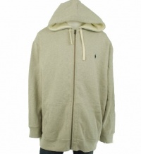 Ralph Lauren Fleece Jacket Gray 4LT Ralph Lauren Fleece Jacket Gray 4LT
