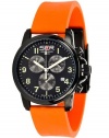 Swiss Code Red Swiss Frontier Orange Chronograph for Him Swiss Made