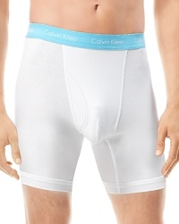 Calvin Klein offers up its signature style in super comfy cuts. Calvin Klein offers up its signature style in super comfy cuts.