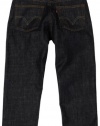 Levi's Boys 8-20 505 Straight Leg Husky, ARMOR, 10 Husky