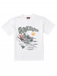 Lookin' up. This graphic t-shirt from Quiksilver will give him the edge to get through any day. Lookin' up. This graphic t-shirt from Quiksilver will give him the edge to get through any day.