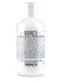Ultra Facial Moisturizer is formulated with Squalane, an olive-derived emollient which resembles the skin's natural sebum, and additional skin-compatible oils derived from avocados, apricot kernels and sweet almonds. This facial moisturizer is instantly absorbed, leaving the surface area soft and elegantly conditioned for the immediate application of make-up or powder, if so desired. Leaves no residual oiliness. For normal-to-dry and normal-to-oily skin.