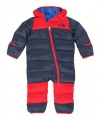 The North Face Lil' Snuggler Down Snowsuit (Sizes 12M - 24M) - deepwater blue, 18 - 24 months