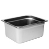 Excellante Half Size 6-Inch Deep 24 Gauge Anti Jam Pans