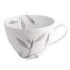 Inspired by the traditional symbol of peace and goodwill, a naturalistic olive branch motif is rendered in graphic detail on this assortment of fine porcelain dinnerware from Michael Aram.