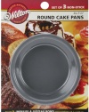 Wilton 2105-1829 Mini Round Pans, 4 by 1.25-Inch, Set of 3