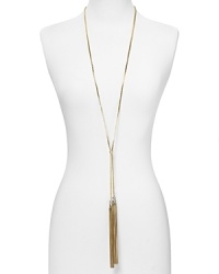 Michael Kors Lariat Tassel Necklace,