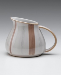A lovely cocoa palette highlighted by warm amber tones lends this Denby dinnerware and dishes collection a more elegant earthiness. Coordinate solid Truffle and striped Truffle Layers pieces for flattering tabletop contrast. A lovely cocoa palette highlighted by warm amber tones lends this Denby dinnerware and dishes collection a more elegant earthiness. Coordinate solid Truffle and striped Truffle Layers pieces for flattering tabletop contrast.