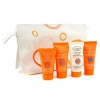 Travel Set: Sunscreen Cream + Soothing Cream + Wrinkle Control Cream + After Sun Moisturizer + Bag 4pcs+bag