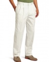 IZOD Men's American Chino Pleated Metrix Fit Pant