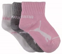 Puma Girls 7-16 3 Pair Pack Quarter Crew, Light Pastel, 6-7.5 Puma Girls 7-16 3 Pair Pack Quarter Crew, Light Pastel, 6-7.5