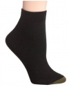 Gold Toe Women's 3-Pack Flat Knit Liner Athletic Sock
